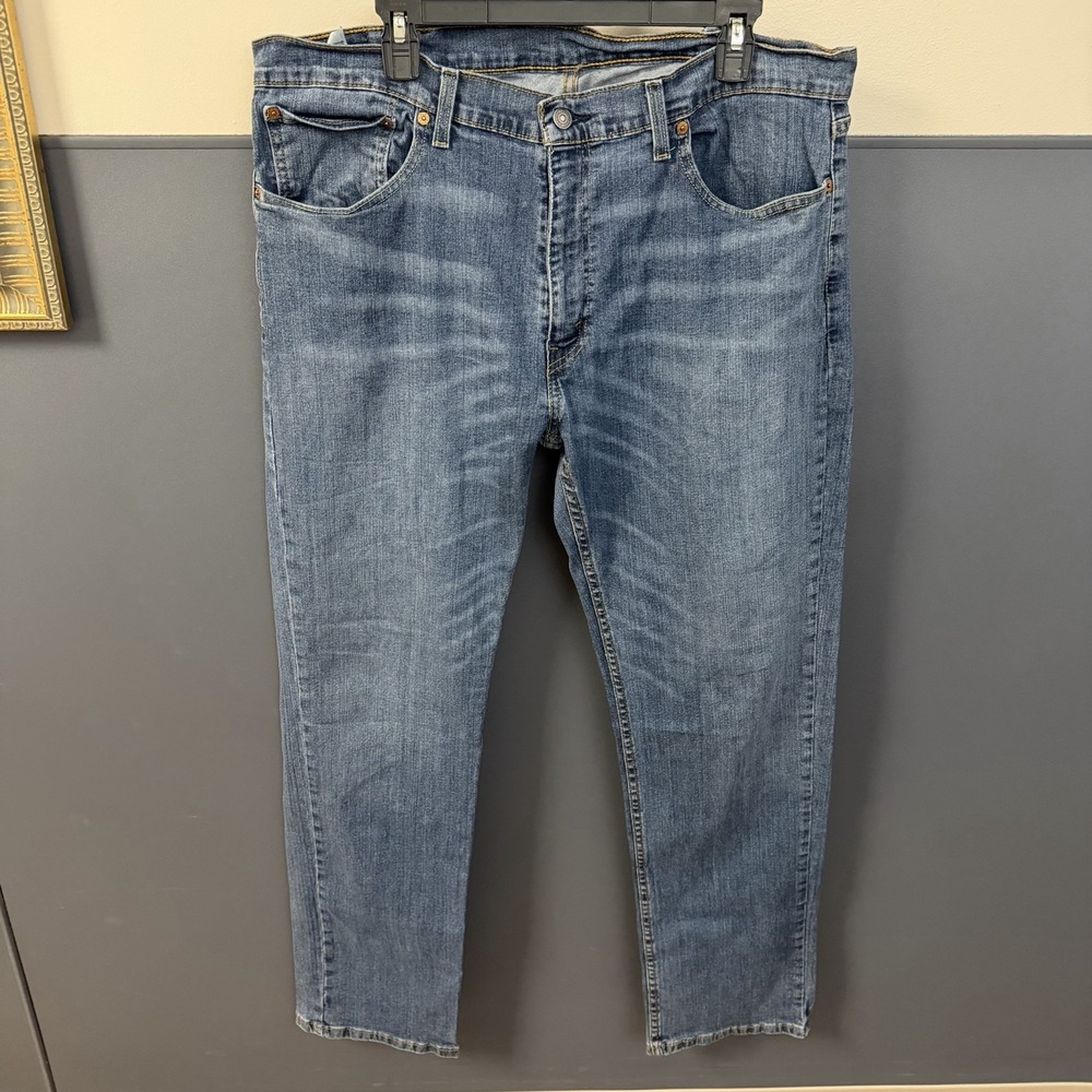 Levi's Levis 559 Relaxed Straight Jeans Men's 38x34 Blue Medium Wash‎ Stretch